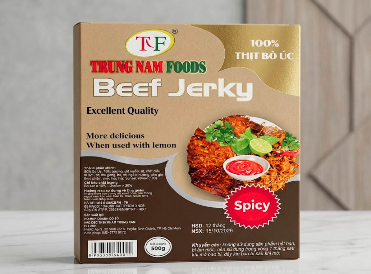 Thịt bò sấy khô - MĐB (SÁNG)