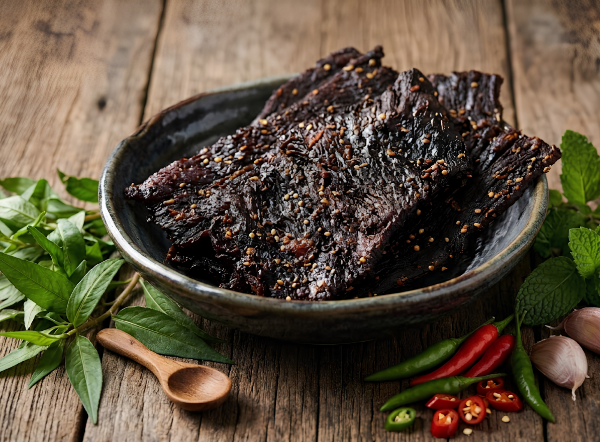 Thịt bò sấy khô - MĐB (ĐEN)