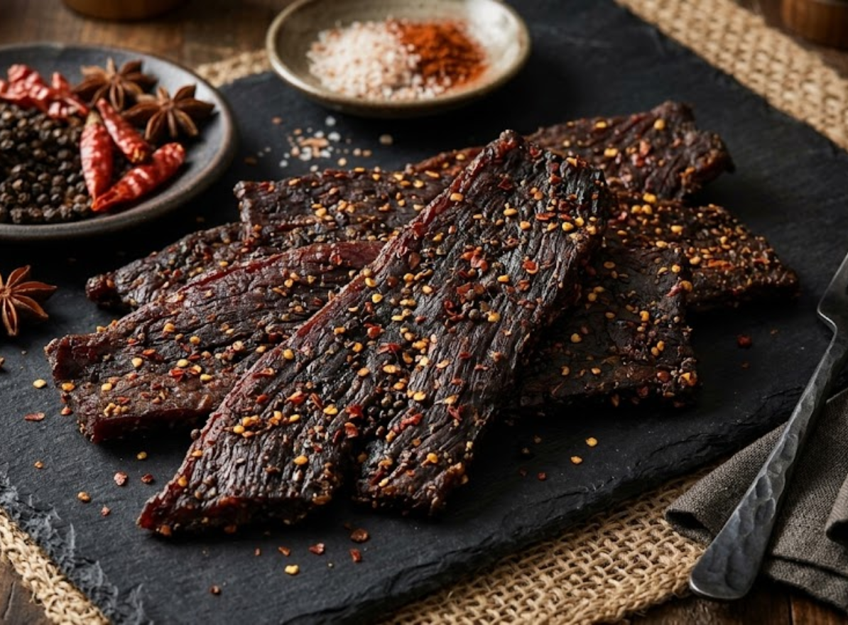 Thịt trâu sấy mềm - MMIS (Màu Sáng)