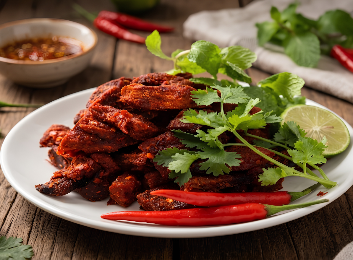 Thịt bò sấy khô - VĐB (SÁNG)